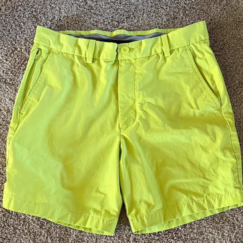 Vineyard Vines Neon Yellow Men's Shorts
